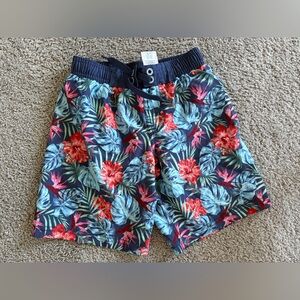 Tommy Bahama Swim trunks Hawaiian Flowers Size 5/6